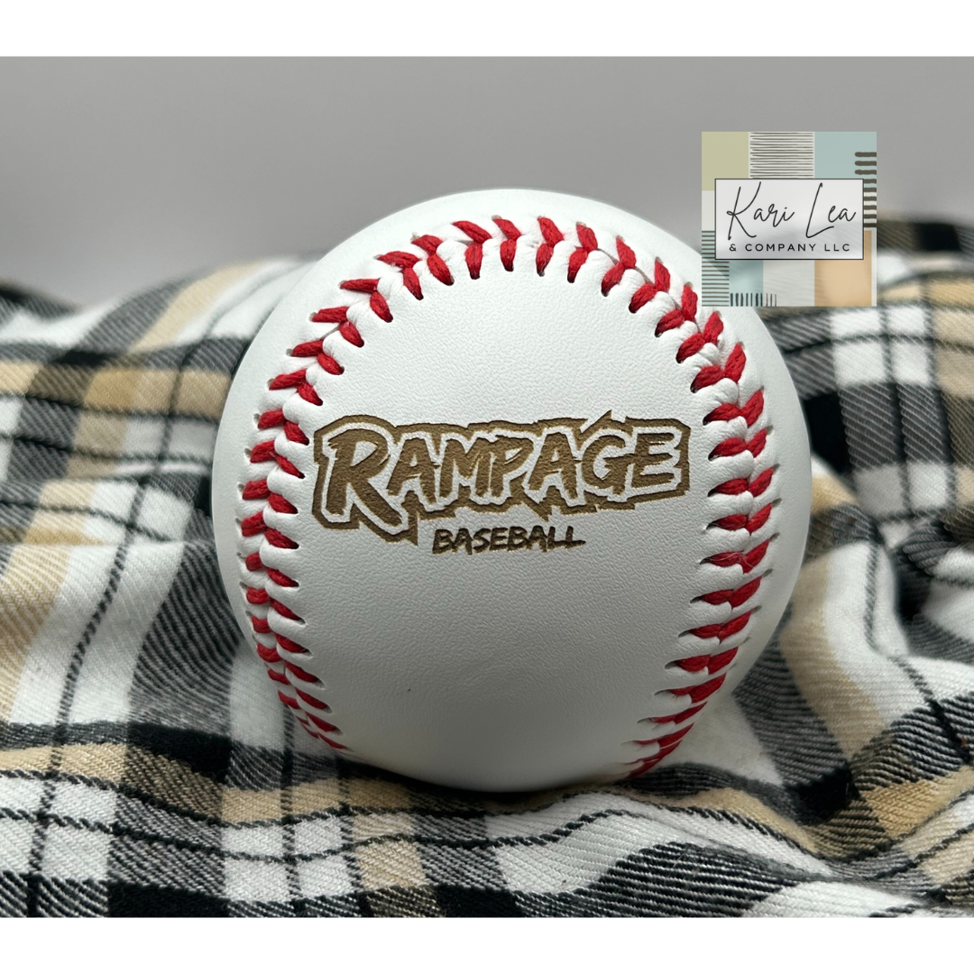 Engraved Baseball