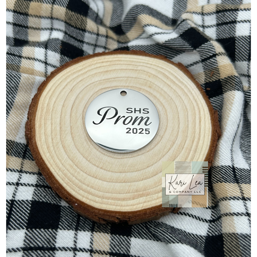 Custom Prom Flower Charms