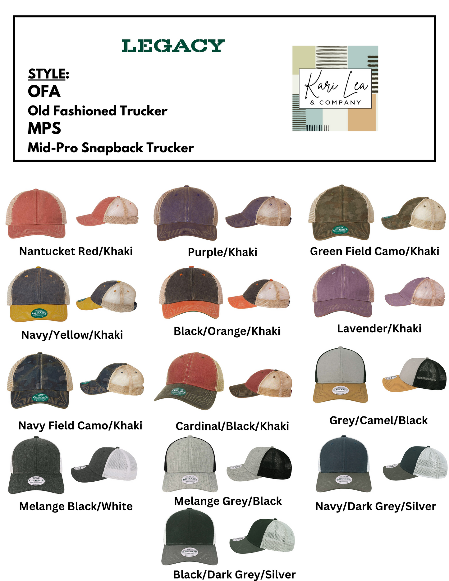 Slim Rectangle Leather Patch (your choice) - Leather Patch Hat - Ladies Ponytail or Trucker Hat