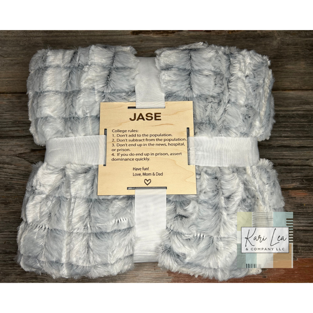 Blanket Personalized Gift & Blanket Square