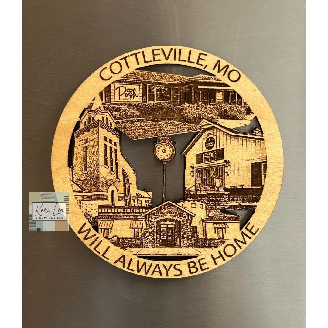 Cottleville, MO Hometown - Ornament and/or Magnet