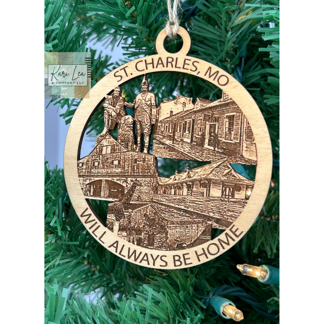 St. Charles, MO Hometown - Ornament and/or Magnet