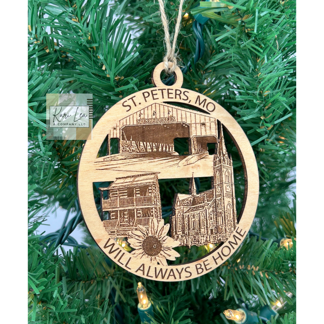 St. Peters, MO Hometown - Ornament and/or Magnet