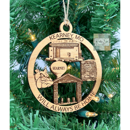 Kearney, MO Hometown - Ornament and/or Magnet