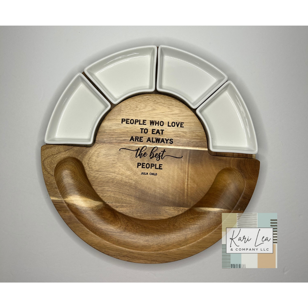 Charcuterie Board & Platter Set (Personalized)