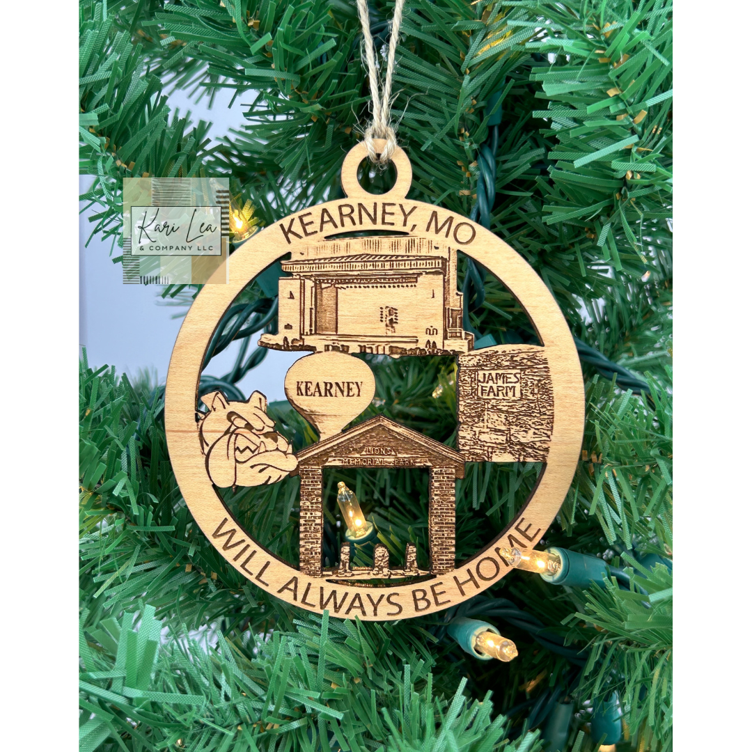 Kearney, MO Hometown - Ornament and/or Magnet