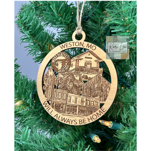Weston, MO Hometown - Ornament and/or Magnet