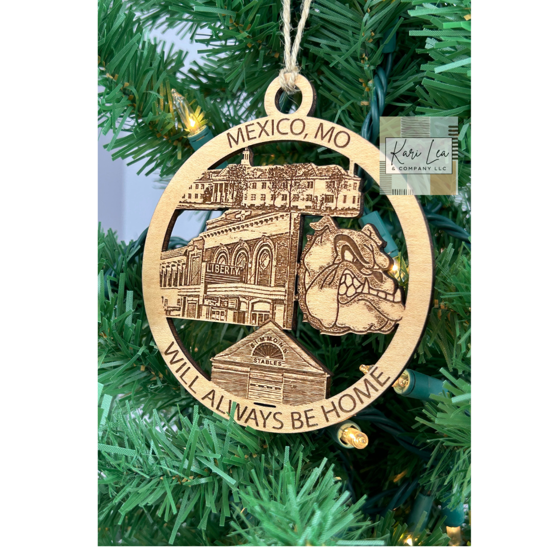 Mexico, MO Hometown - Ornament and/or Magnet