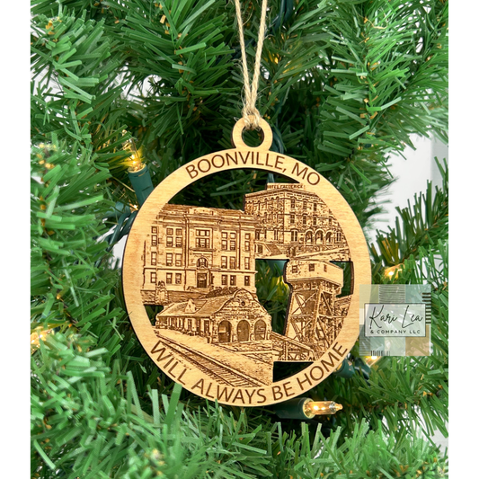 Boonville, MO Hometown - Ornament and/or Magnet