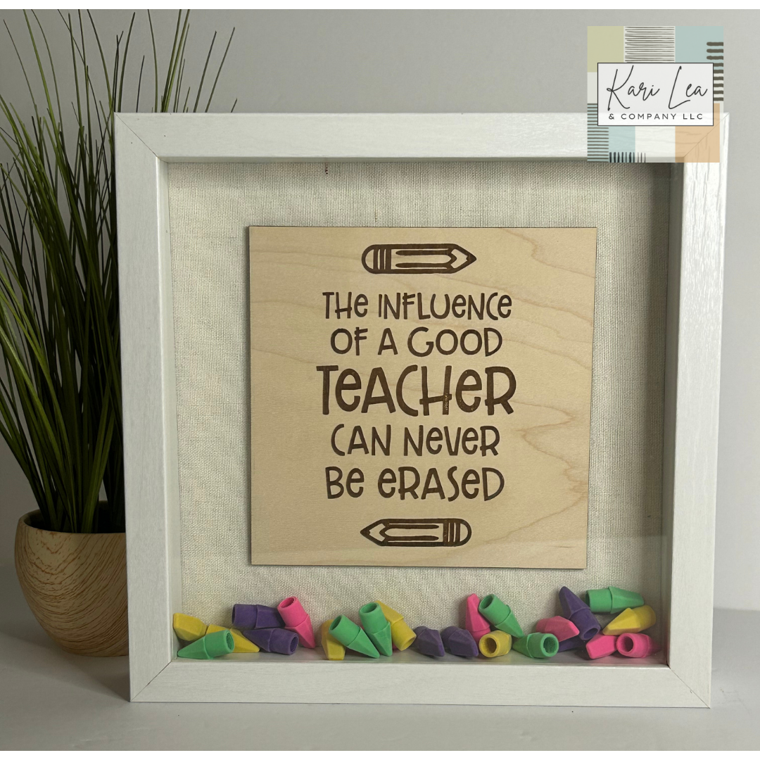 Teacher Appreciation Shadow Box
