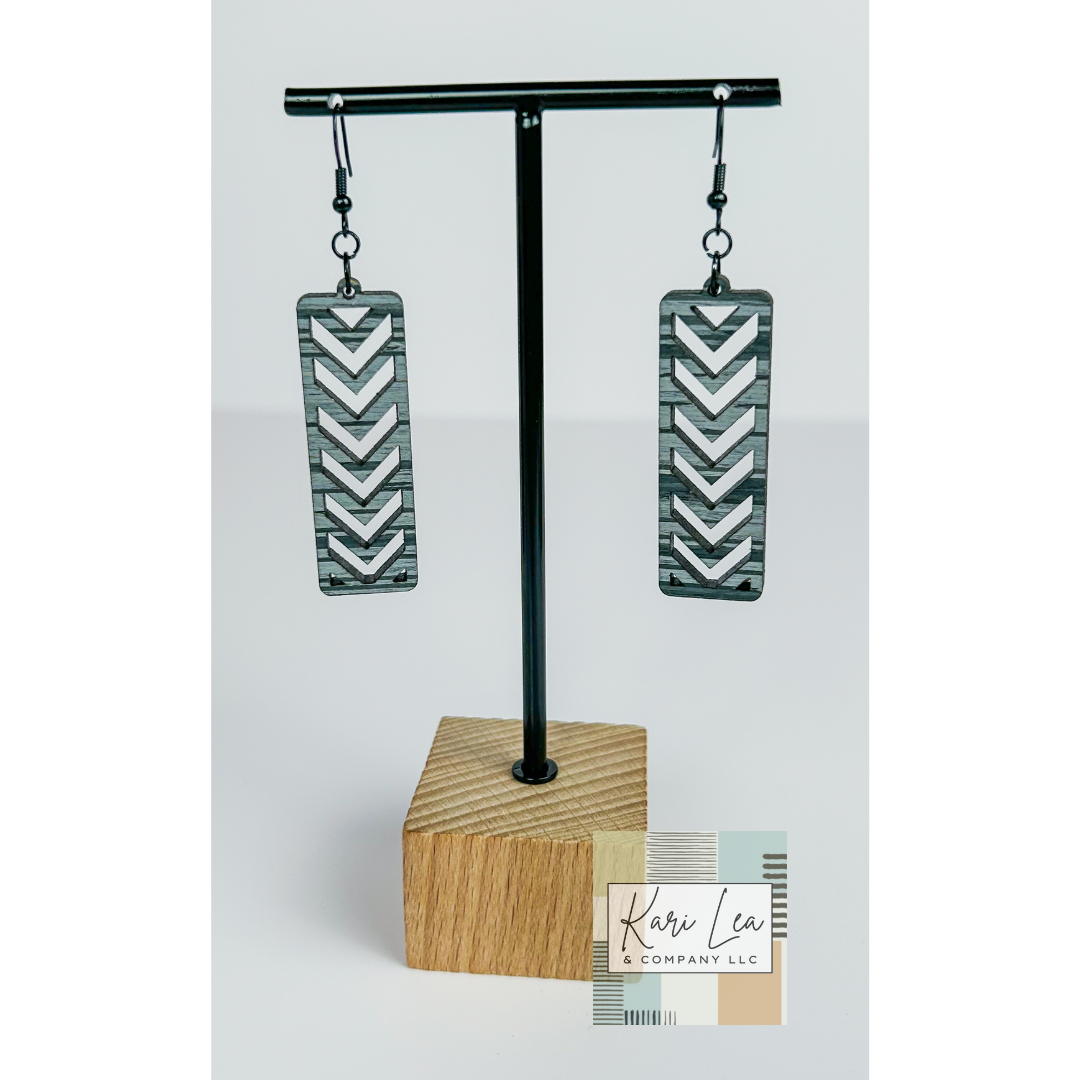 Chevron Bar Earrings