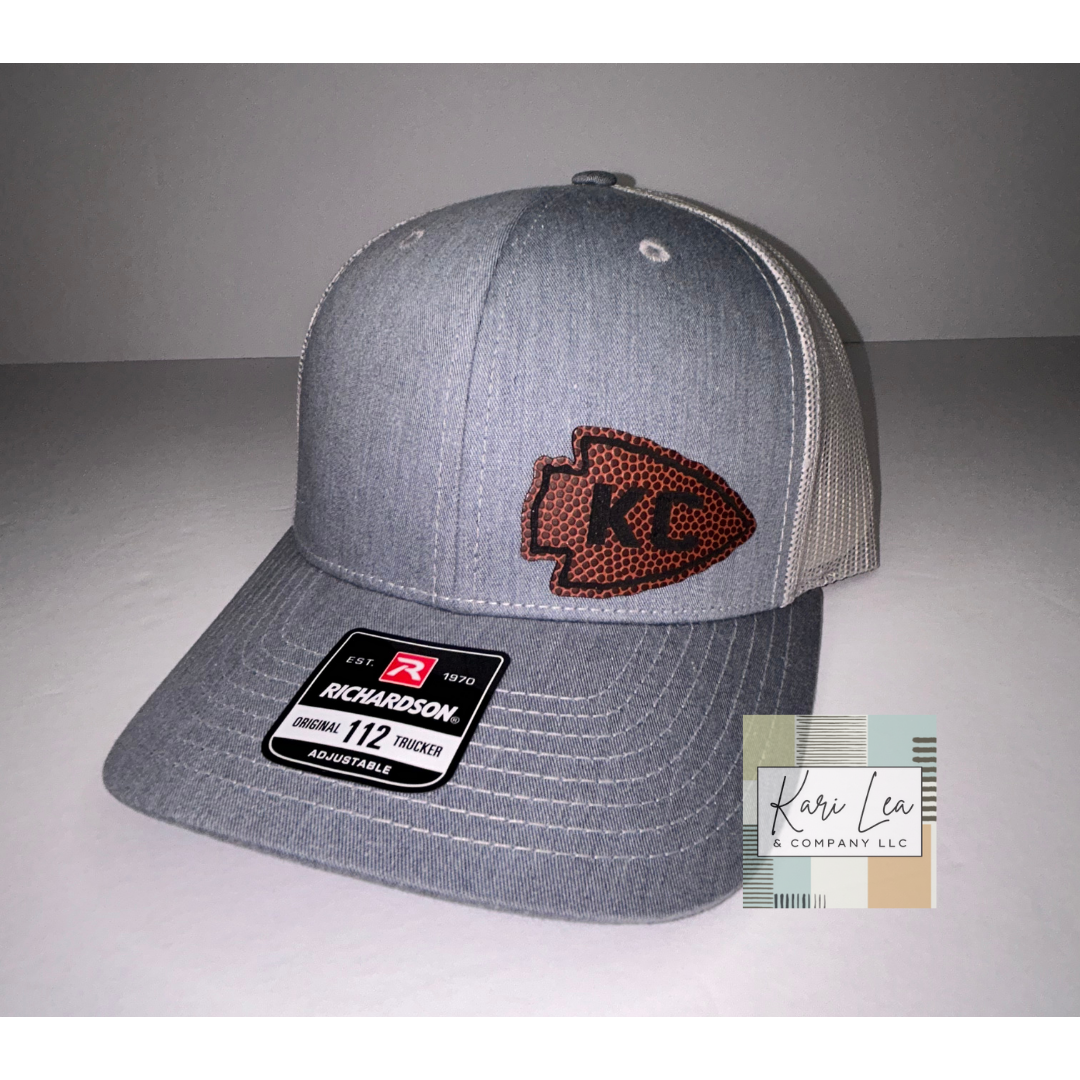 KC Inspired Leather Patch Hats