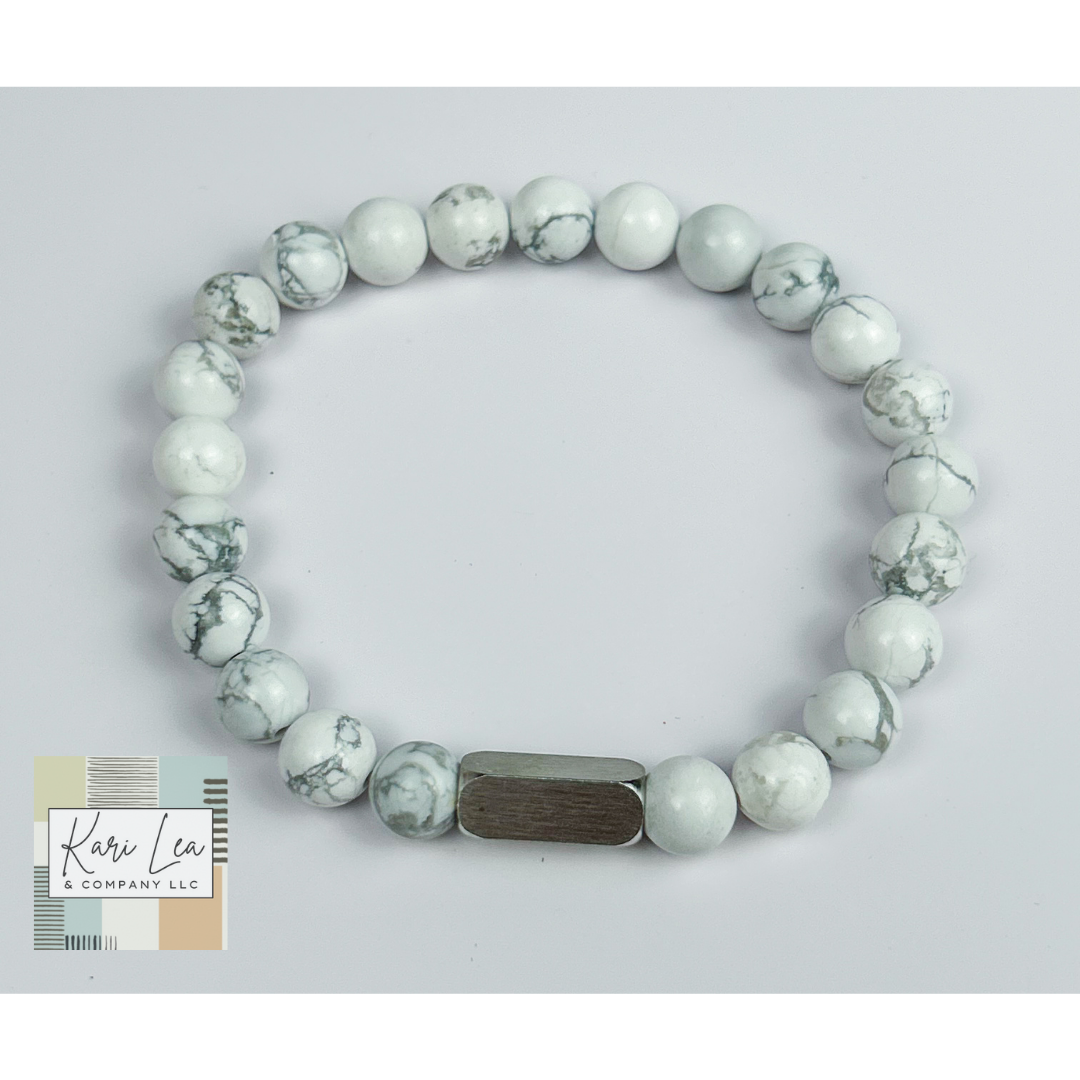 Beaded Stone Bracelet