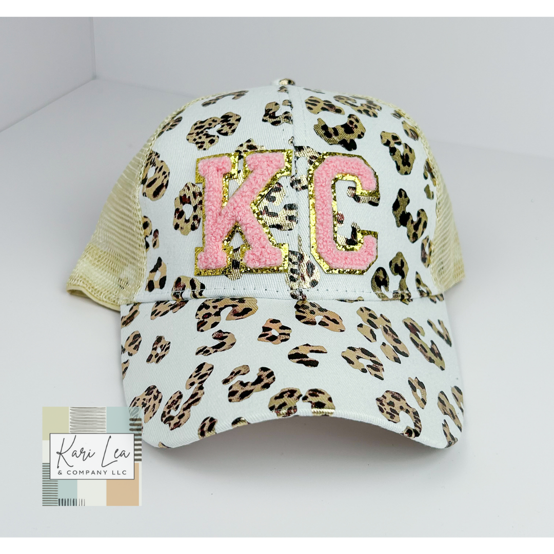 KC Inspired Leather Patch Hats
