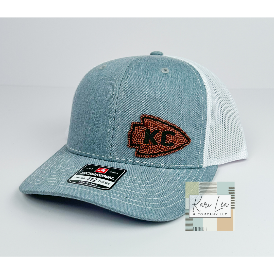KC Inspired Leather Patch Hats