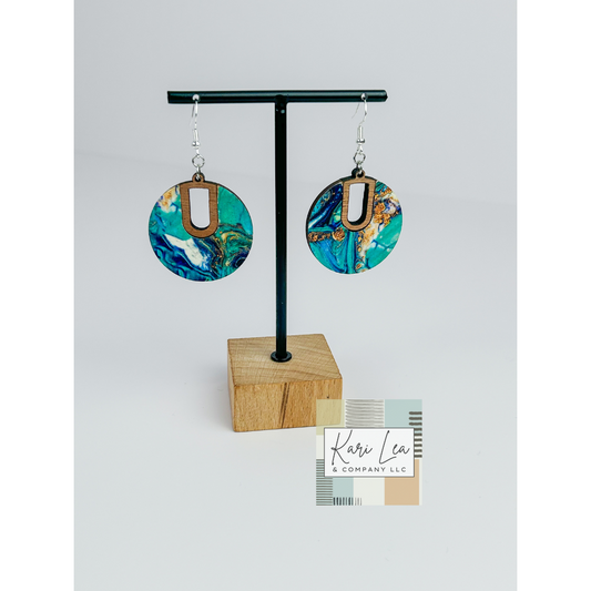 Two Piece Hoop Earrings