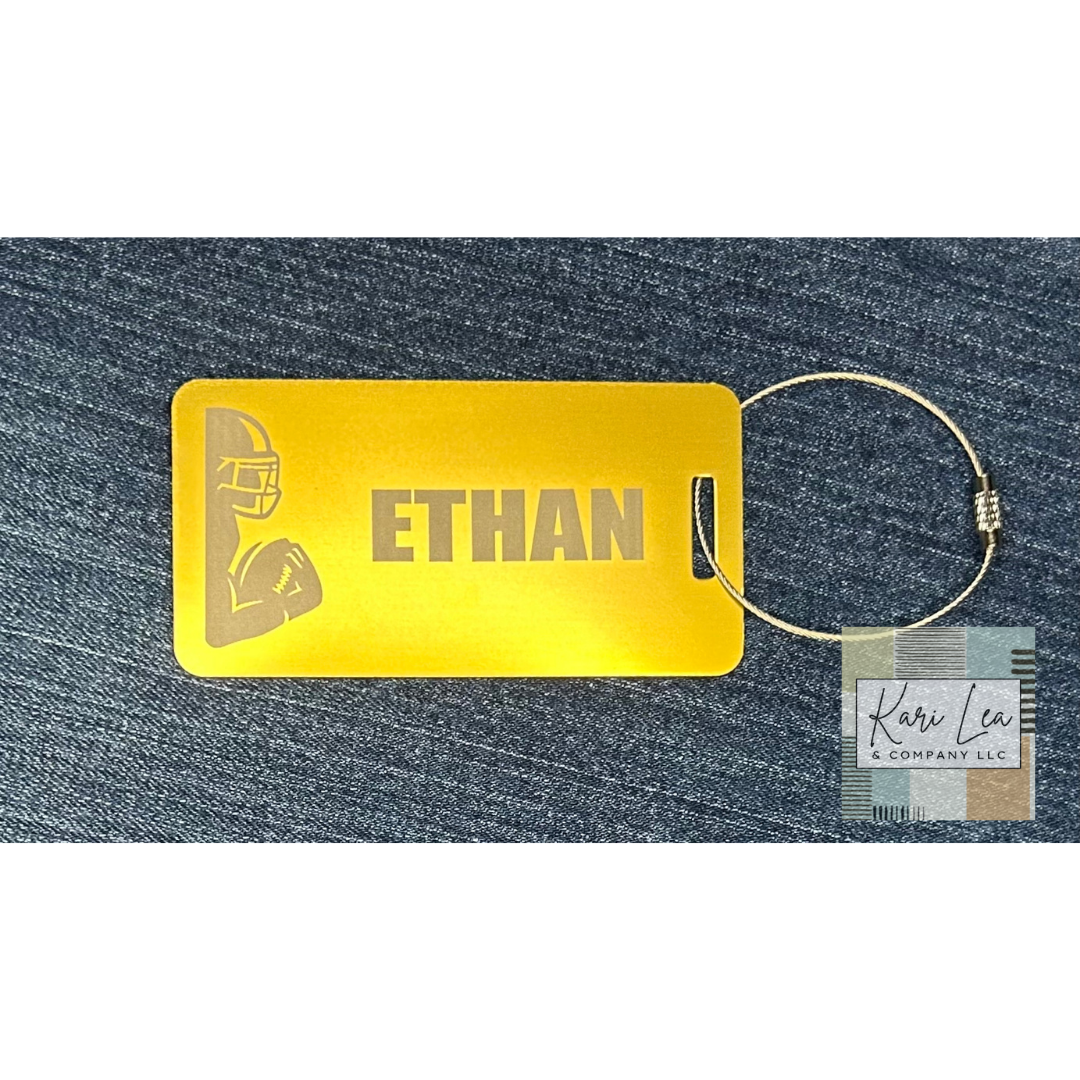 Sports Bag Tag - Luggage Tag - Bag Tag