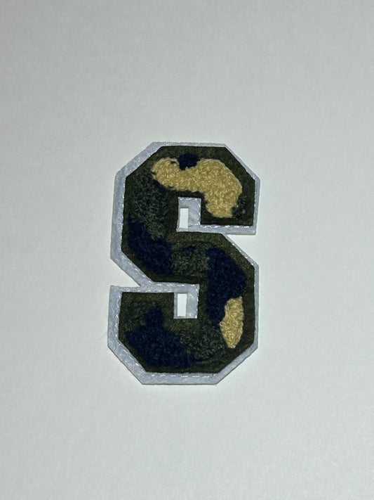 Chenille Iron-On Letters