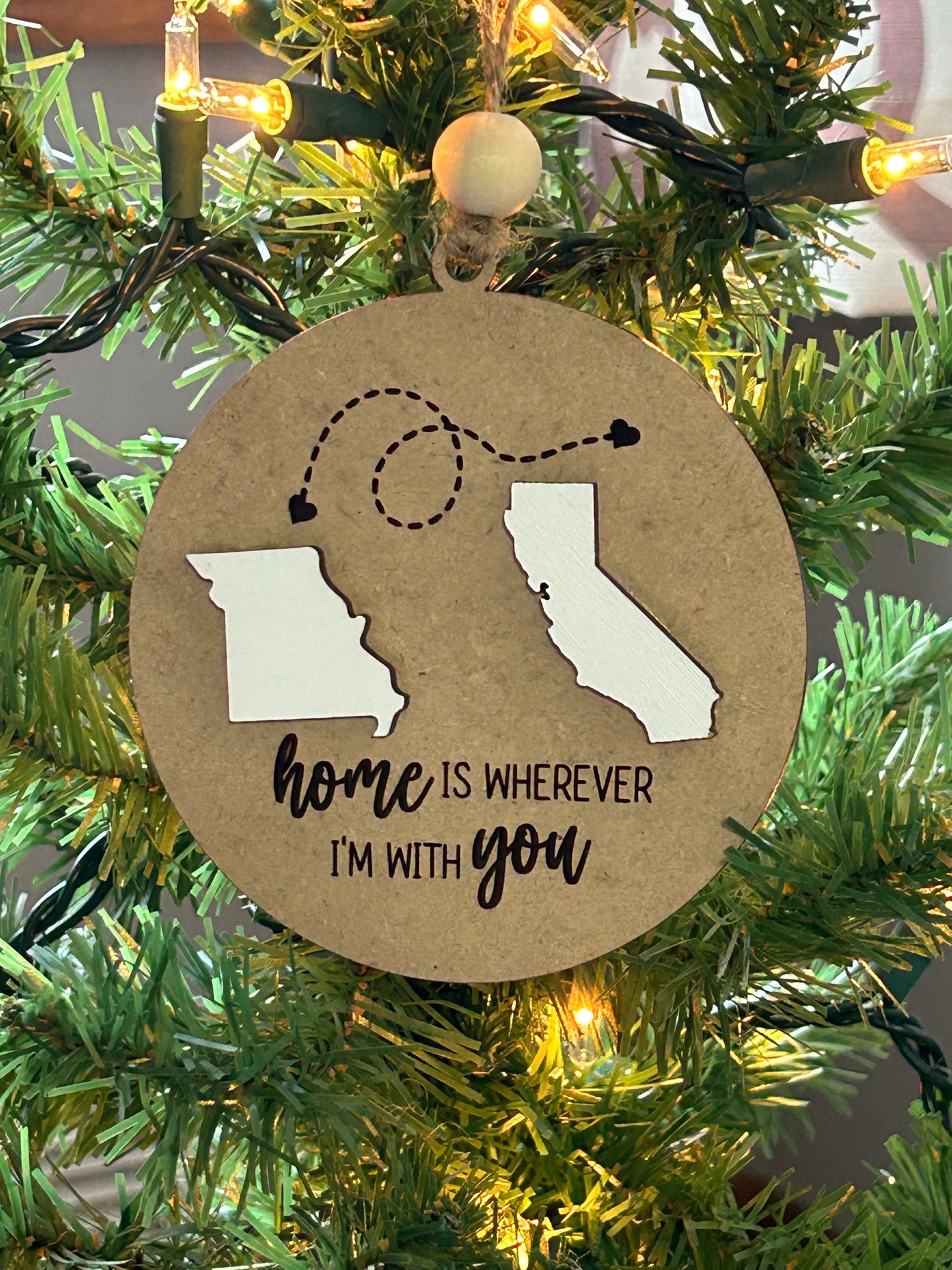 Long Distance Ornament and/or Magnet