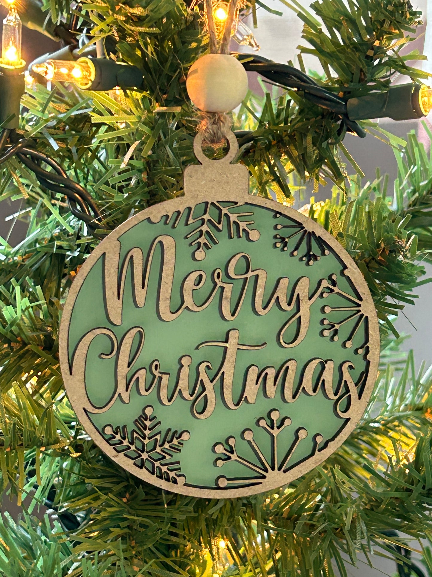 Christmas Snowflake Ornaments