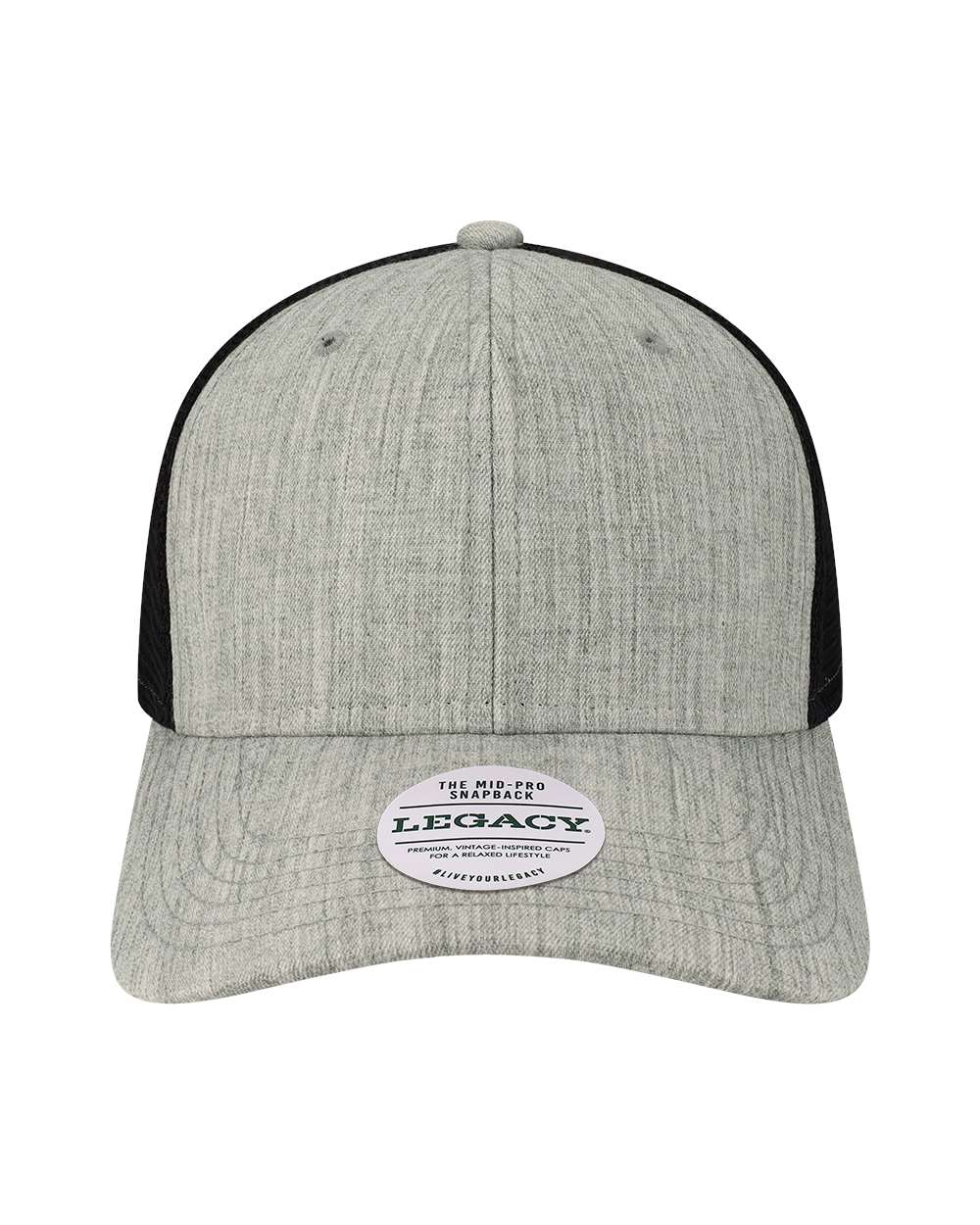 Slim Rectangle Leather Patch (your choice) - Leather Patch Hat - Ladies Ponytail or Trucker Hat
