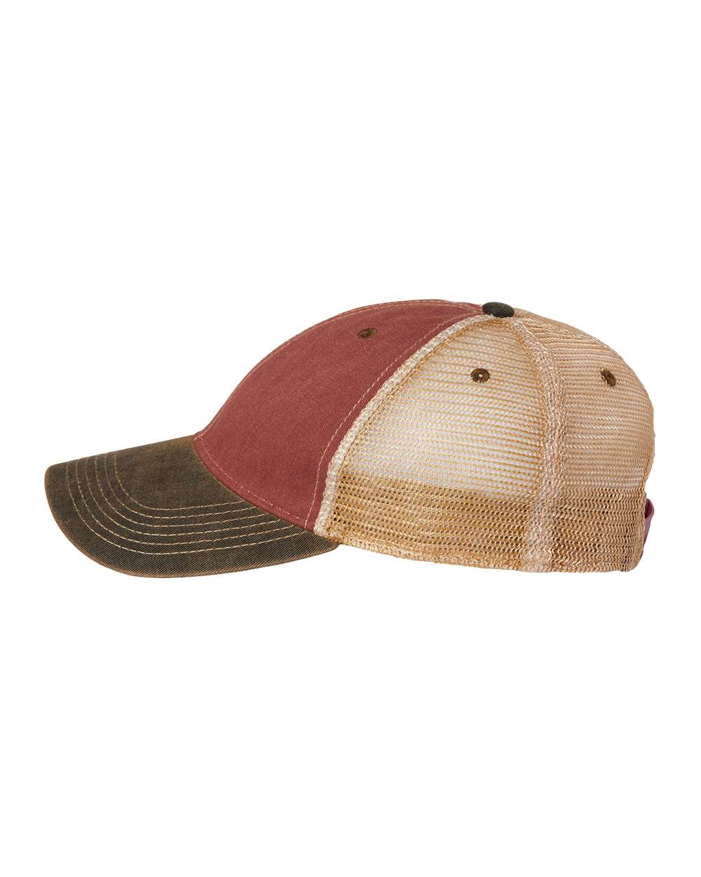 Slim Rectangle Leather Patch (your choice) - Leather Patch Hat - Ladies Ponytail or Trucker Hat