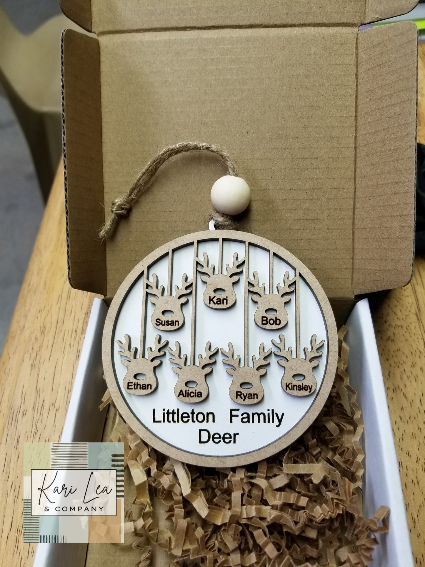 Family Ornament and/or Ornament (Reindeer)