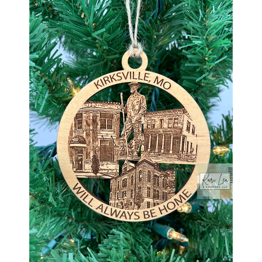 Kirksville, MO Hometown - Ornament and/or Magnet (Version 2)