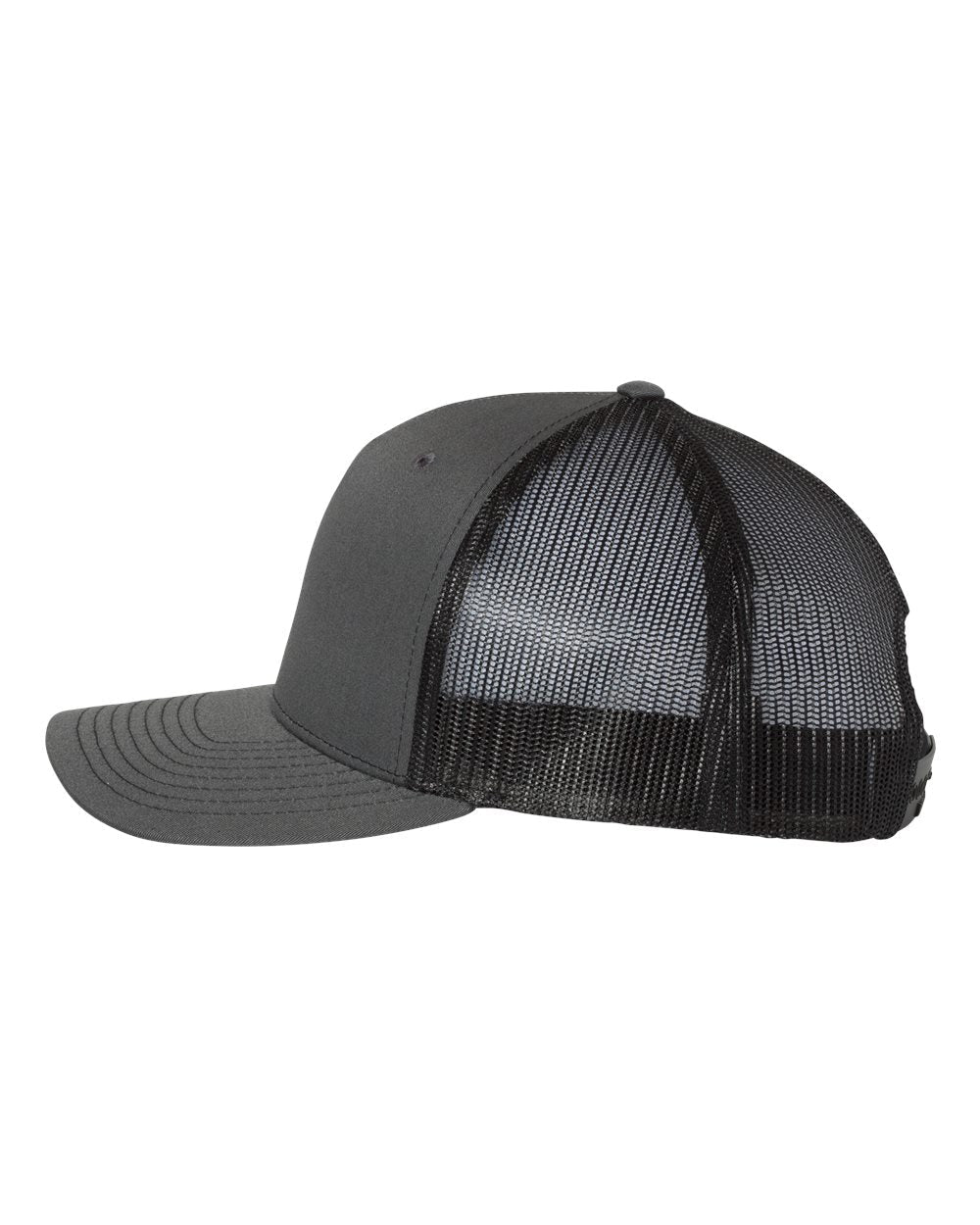 Slim Rectangle Leather Patch (your choice) - Leather Patch Hat - Ladies Ponytail or Trucker Hat