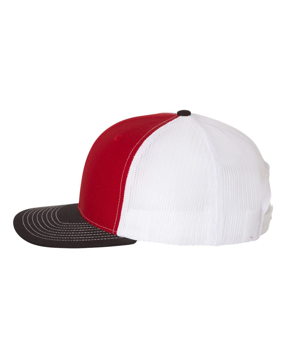 Slim Rectangle Leather Patch (your choice) - Leather Patch Hat - Ladies Ponytail or Trucker Hat