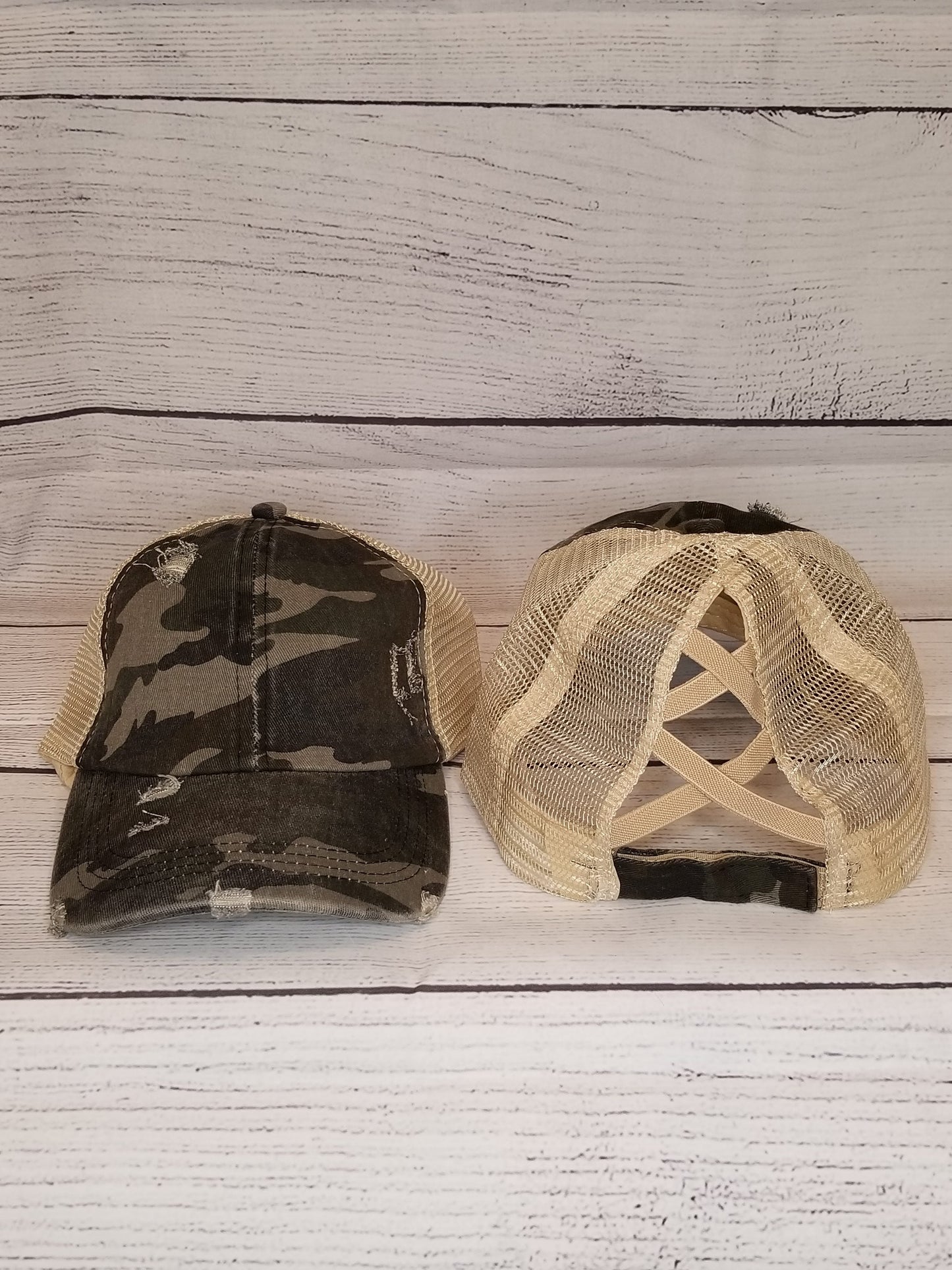 Busy Doing Sports Mom Things - Ladies Ponytail Leather Patch Hat