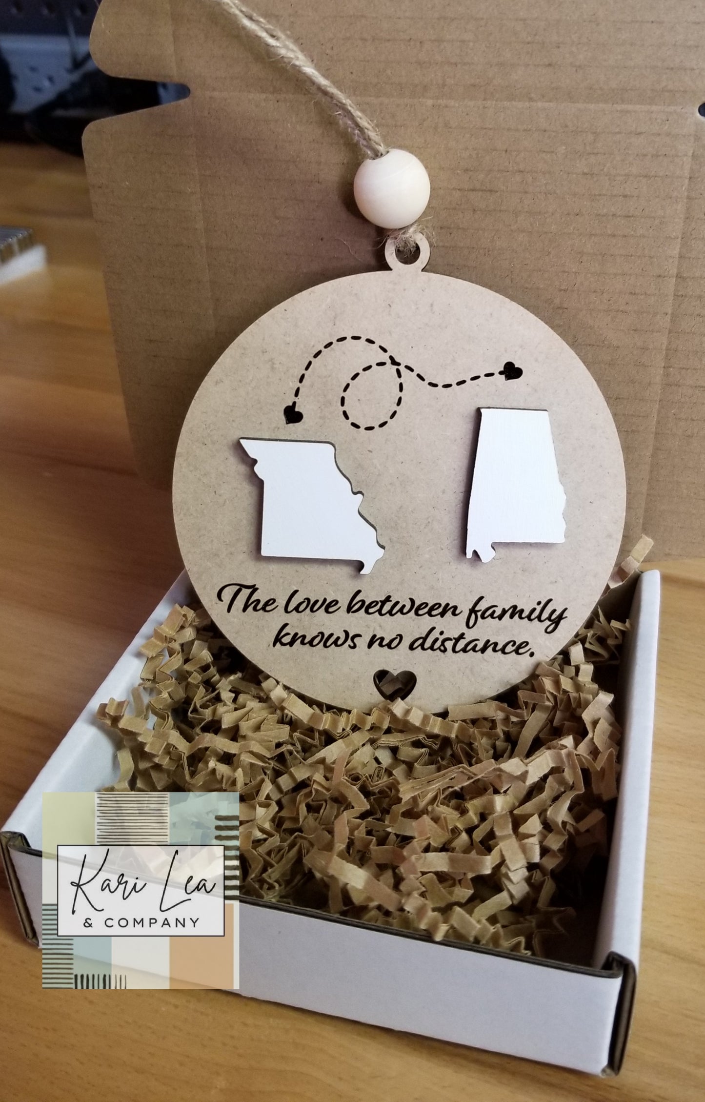 Long Distance Ornament and/or Magnet