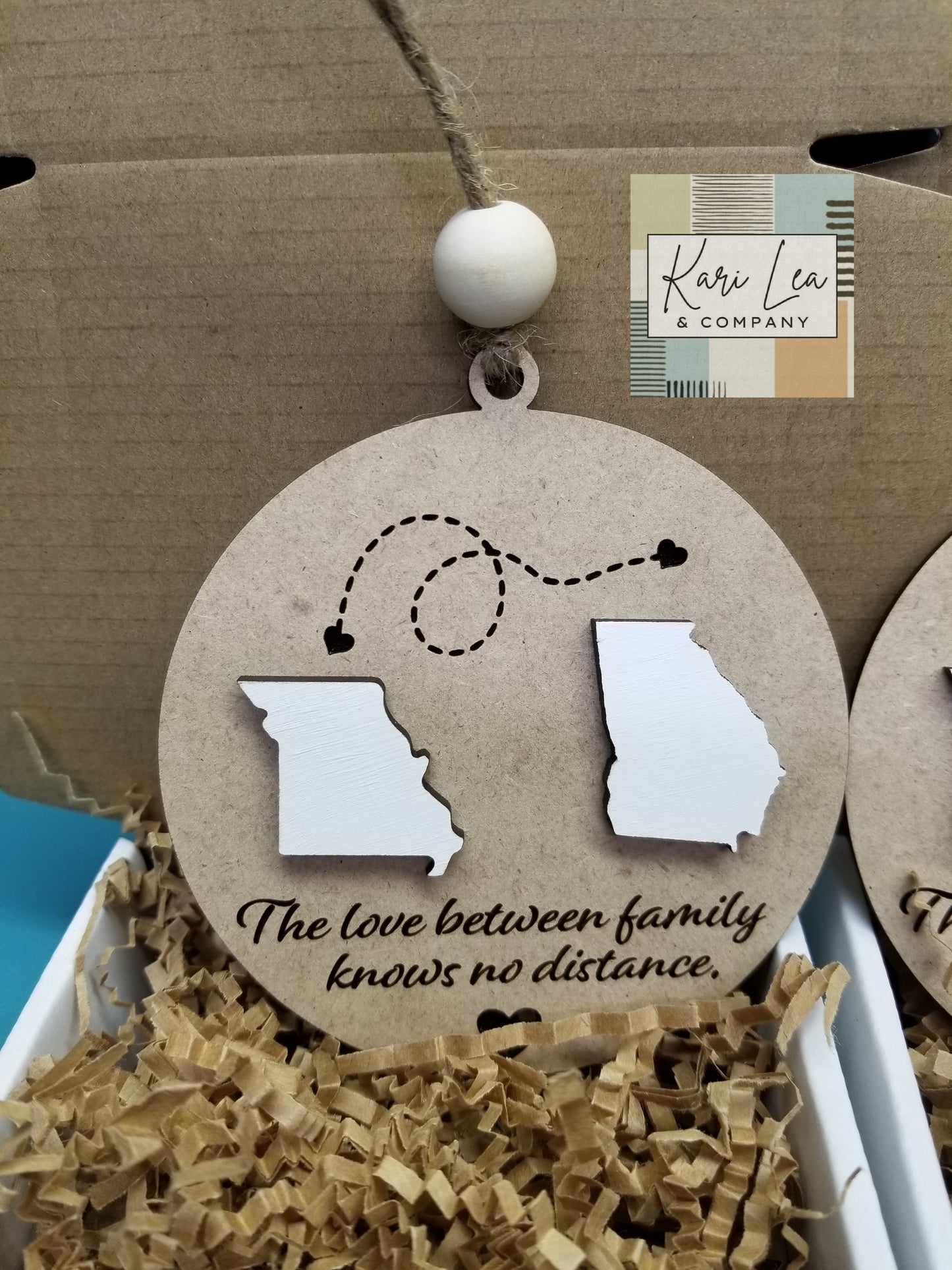 Long Distance Ornament and/or Magnet