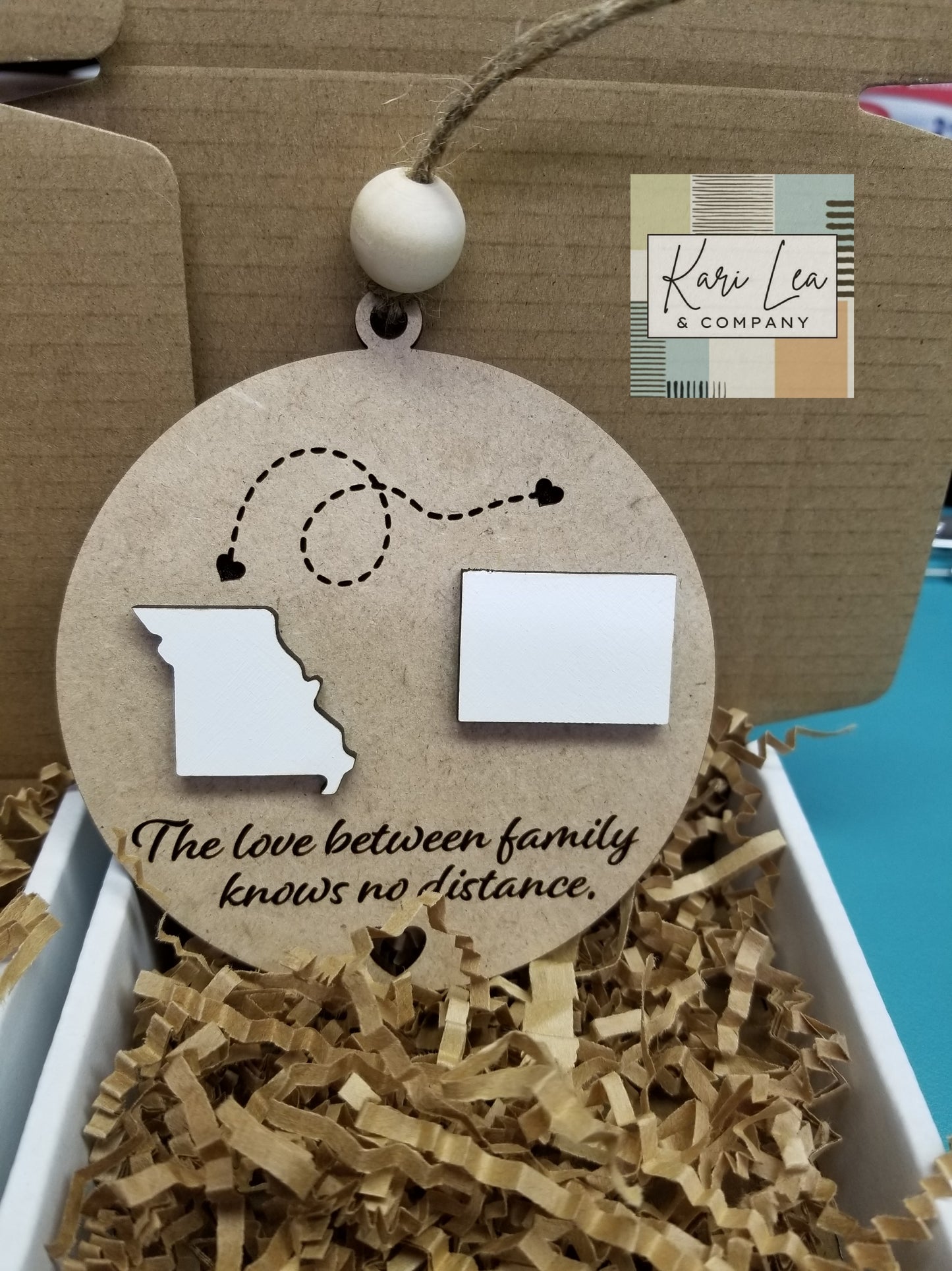 Long Distance Ornament and/or Magnet