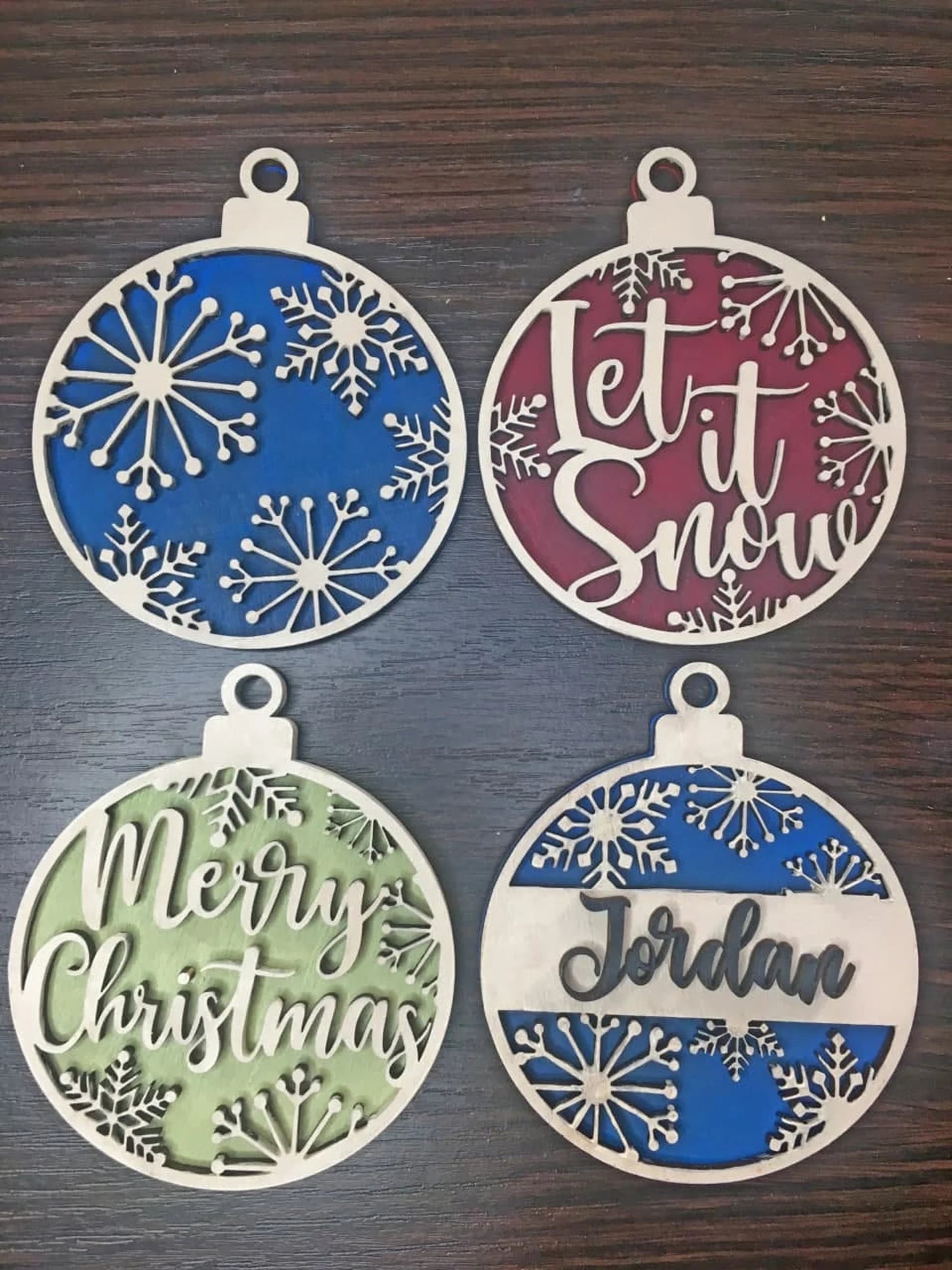 Christmas Snowflake Ornaments
