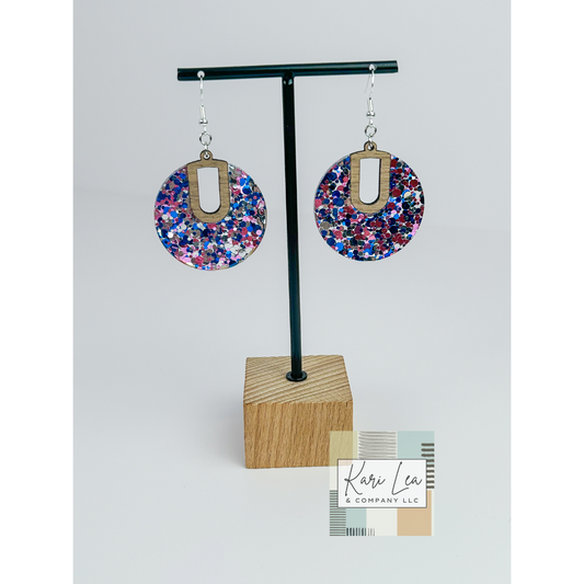 Two Piece Hoop Earrings
