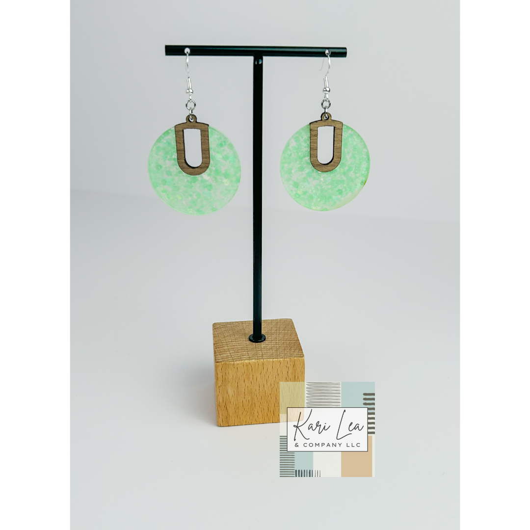 Two Piece Hoop Earrings