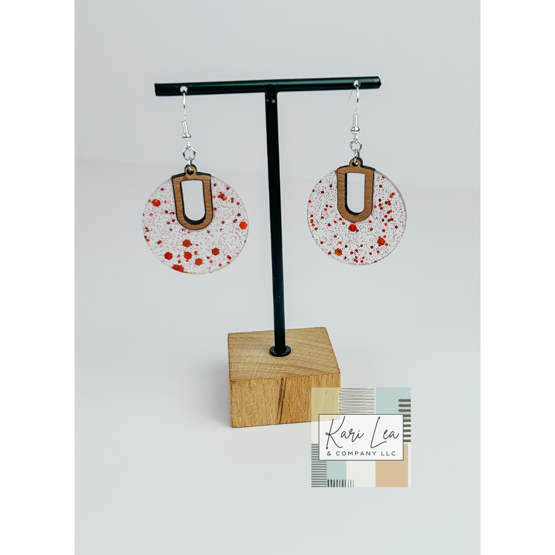 Two Piece Hoop Earrings