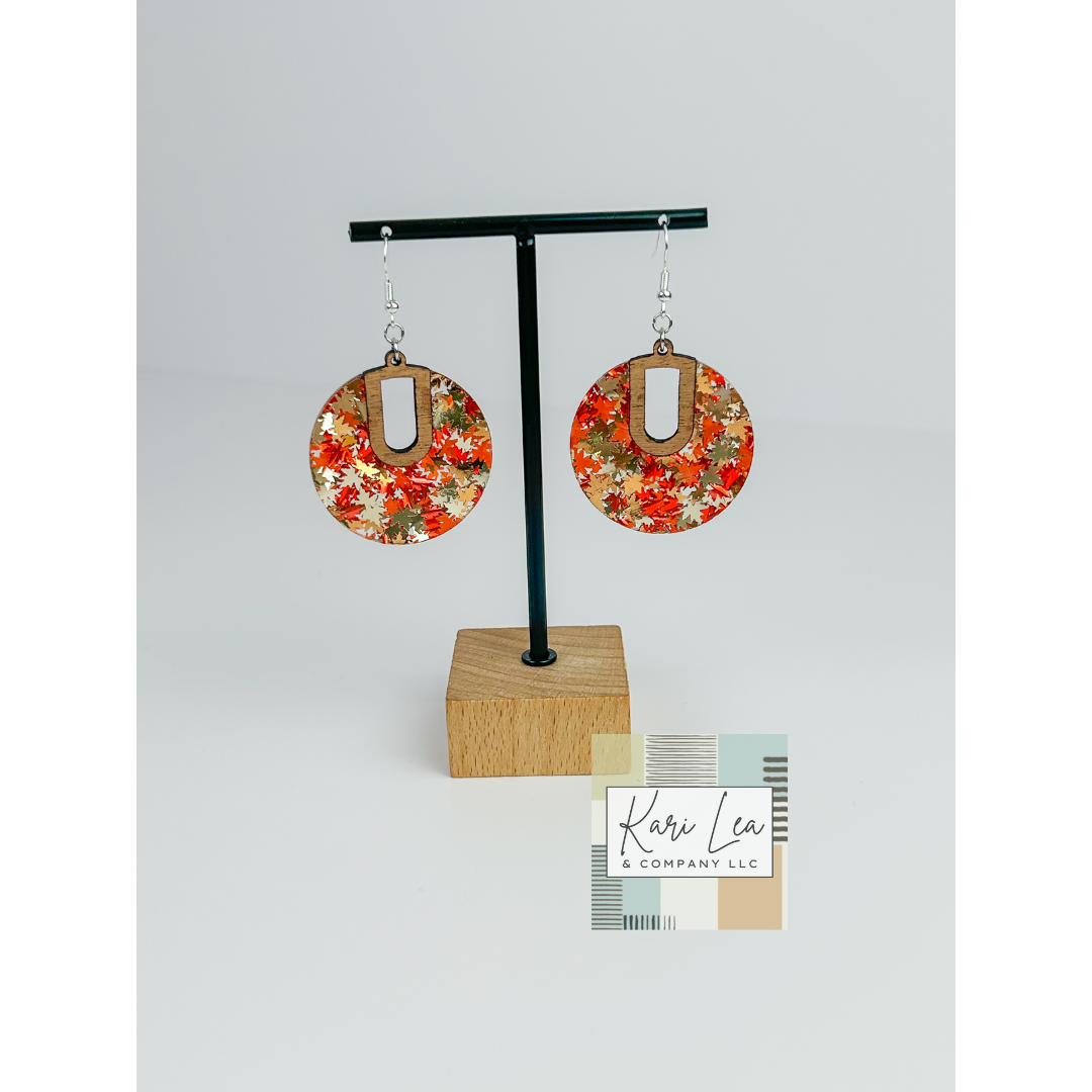 Two Piece Hoop Earrings