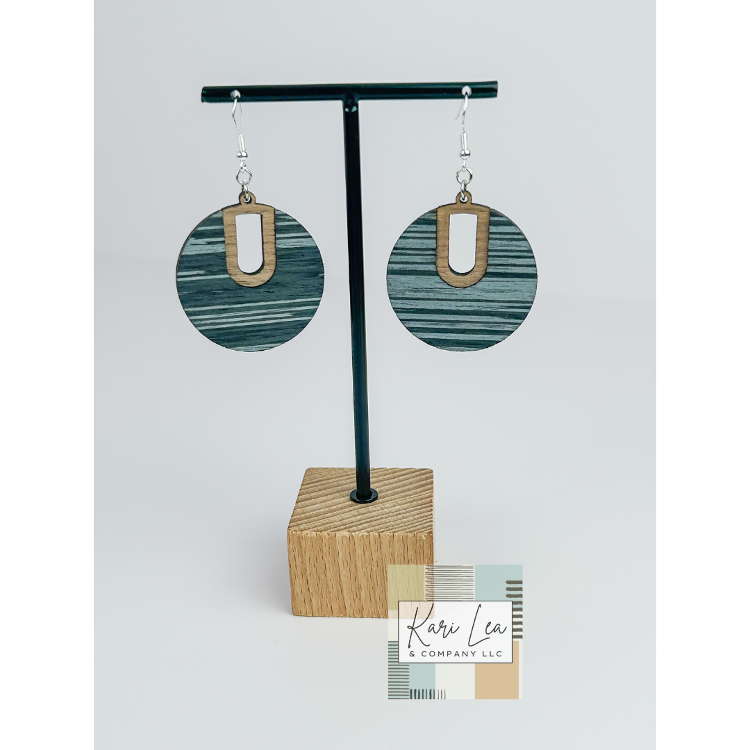 Two Piece Hoop Earrings