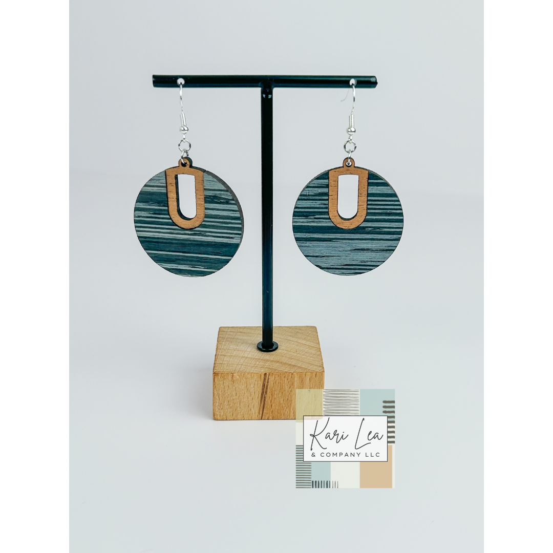 Two Piece Hoop Earrings