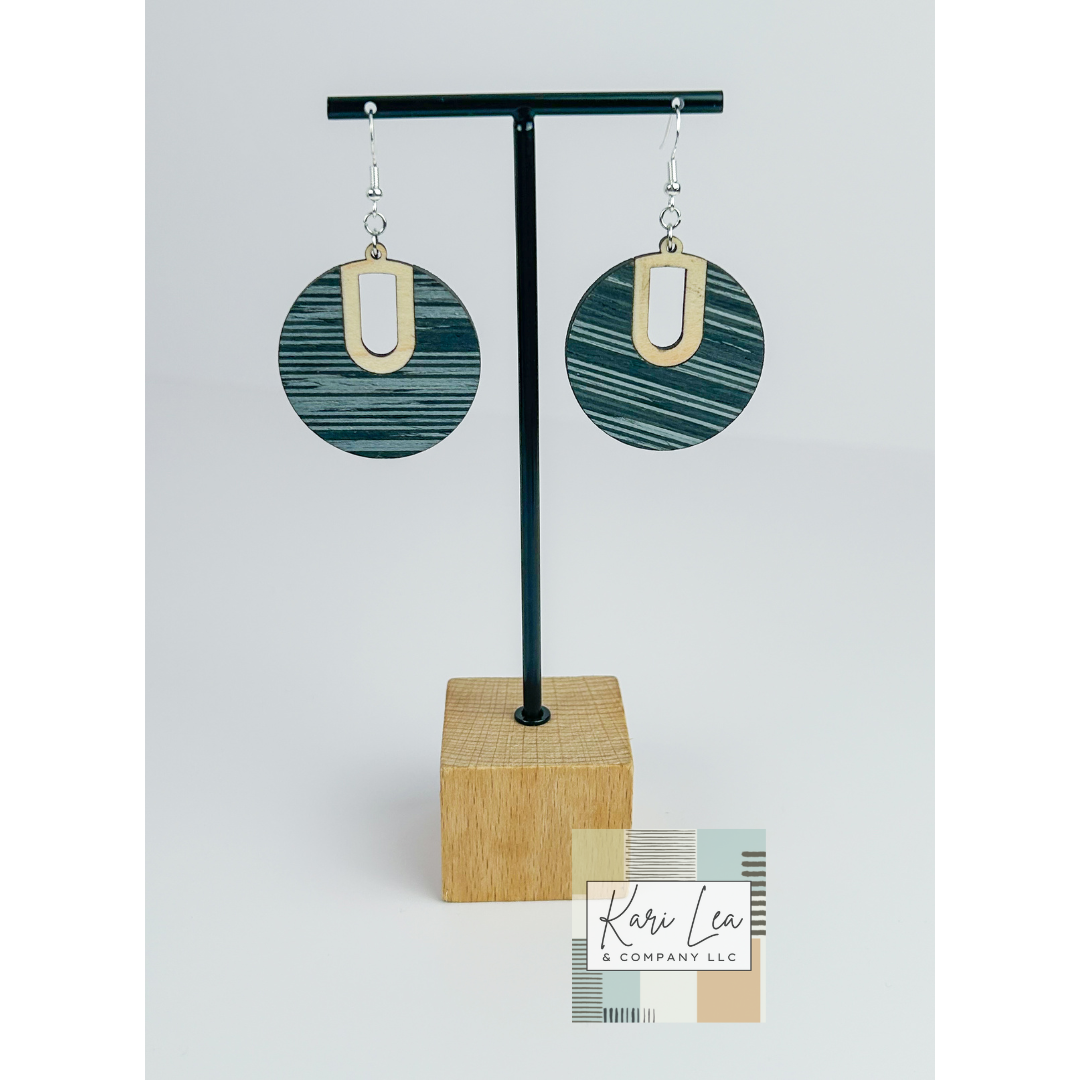 Two Piece Hoop Earrings