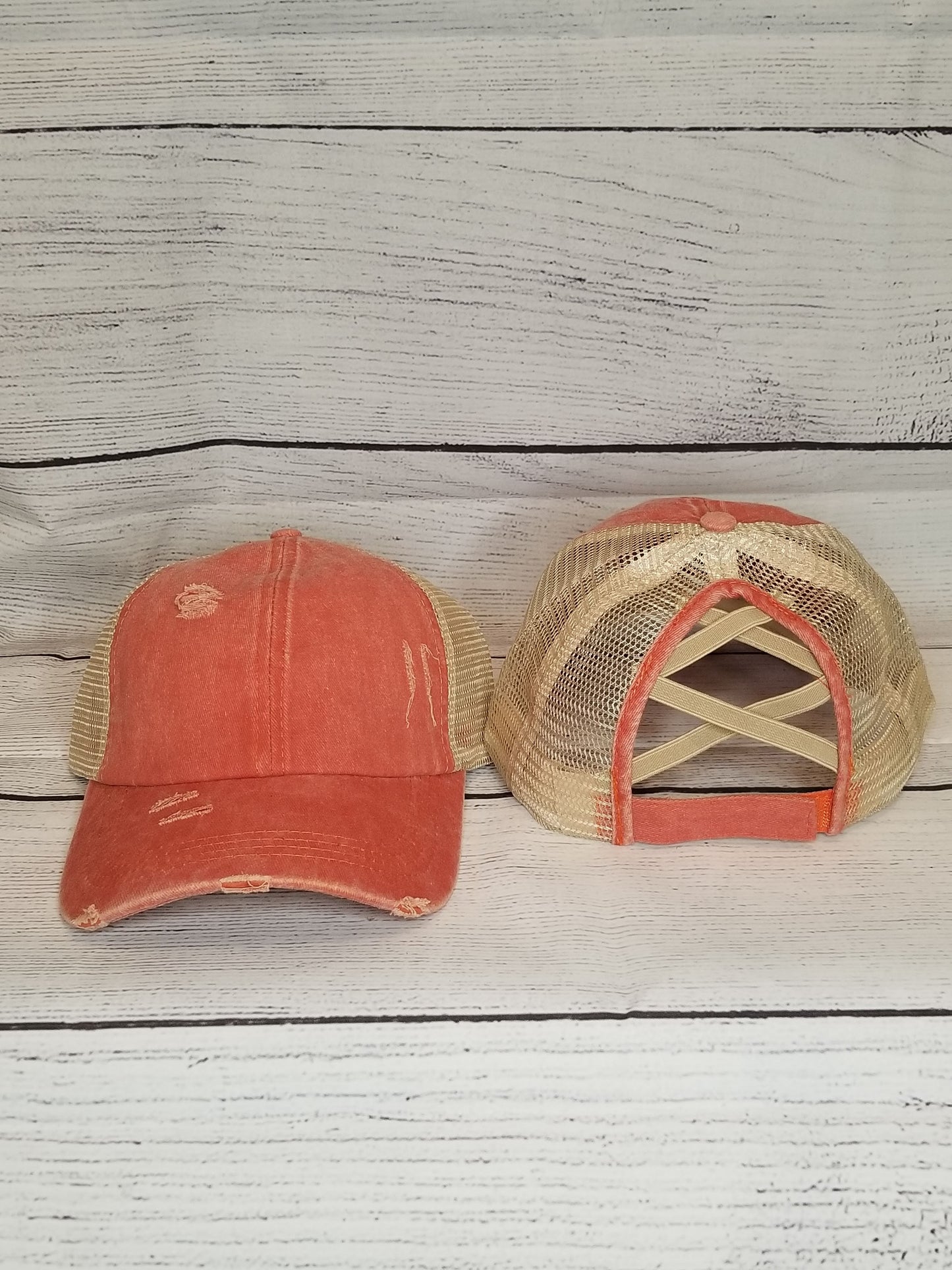 Living That Sports Aunt Life - Leather Patch Hat - Ladies Ponytail or Trucker Hat