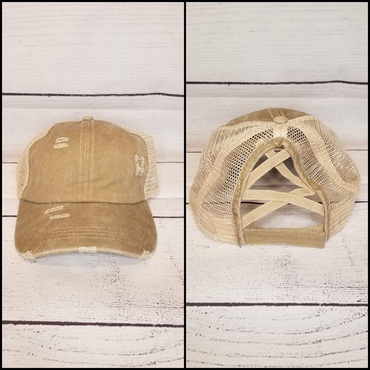 Living That Sports Aunt Life - Leather Patch Hat - Ladies Ponytail or Trucker Hat