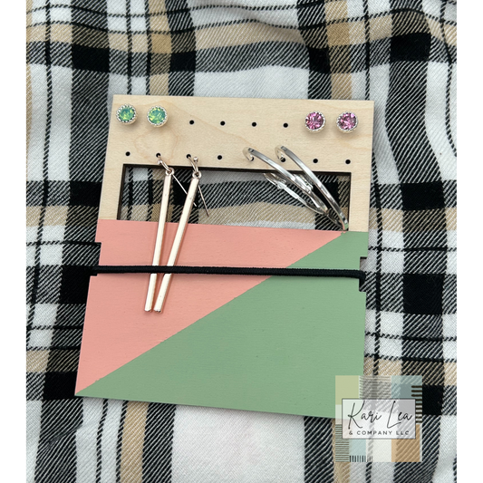 Travel Earring Holder