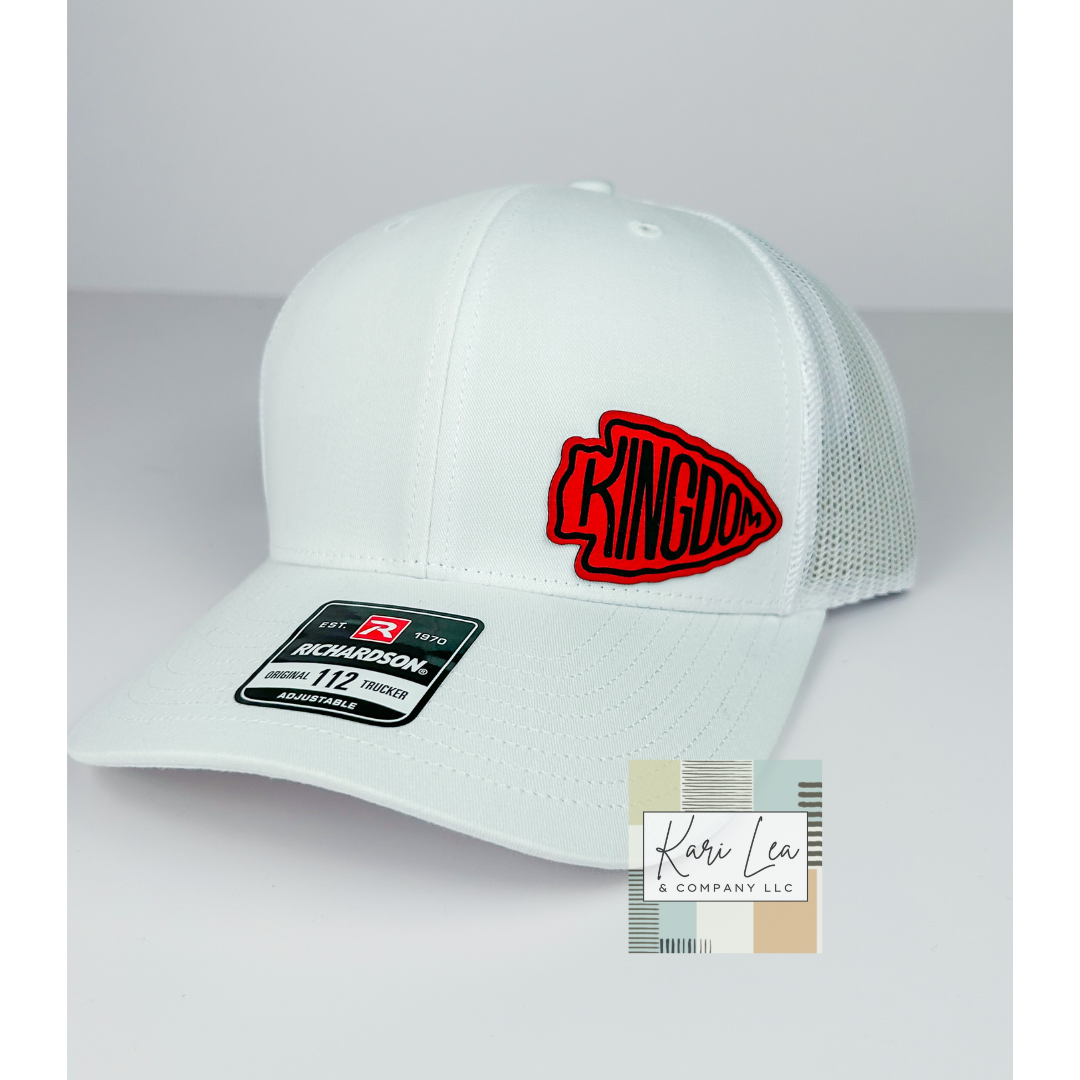 KC Inspired Leather Patch Hats