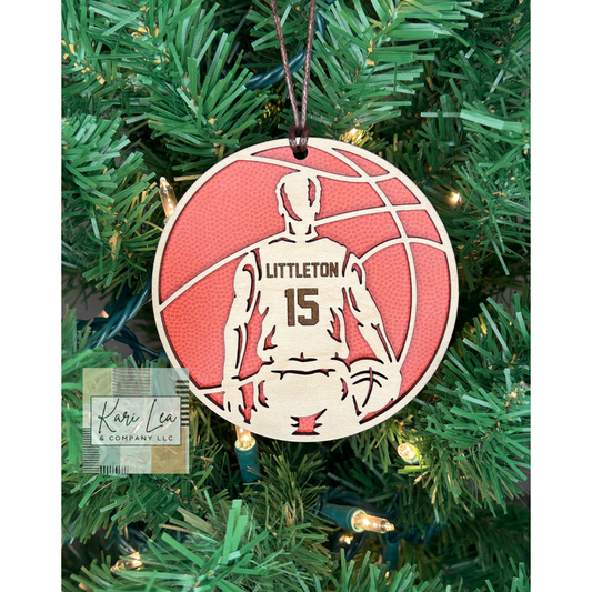 Basketball Player Ornament