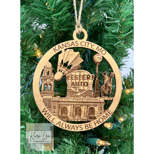 Kansas City, MO Hometown - Ornament and/or Magnet