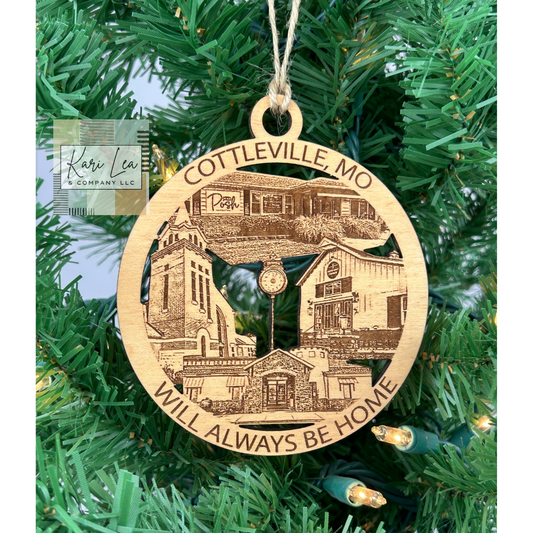 Cottleville, MO Hometown - Ornament and/or Magnet