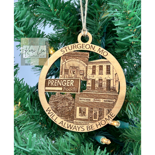 Sturgeon, MO Hometown - Ornament and/or Magnet